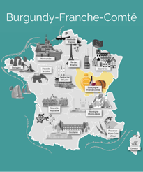 Repas mensuel : cap sur la région Bourgogne Franche Comté !